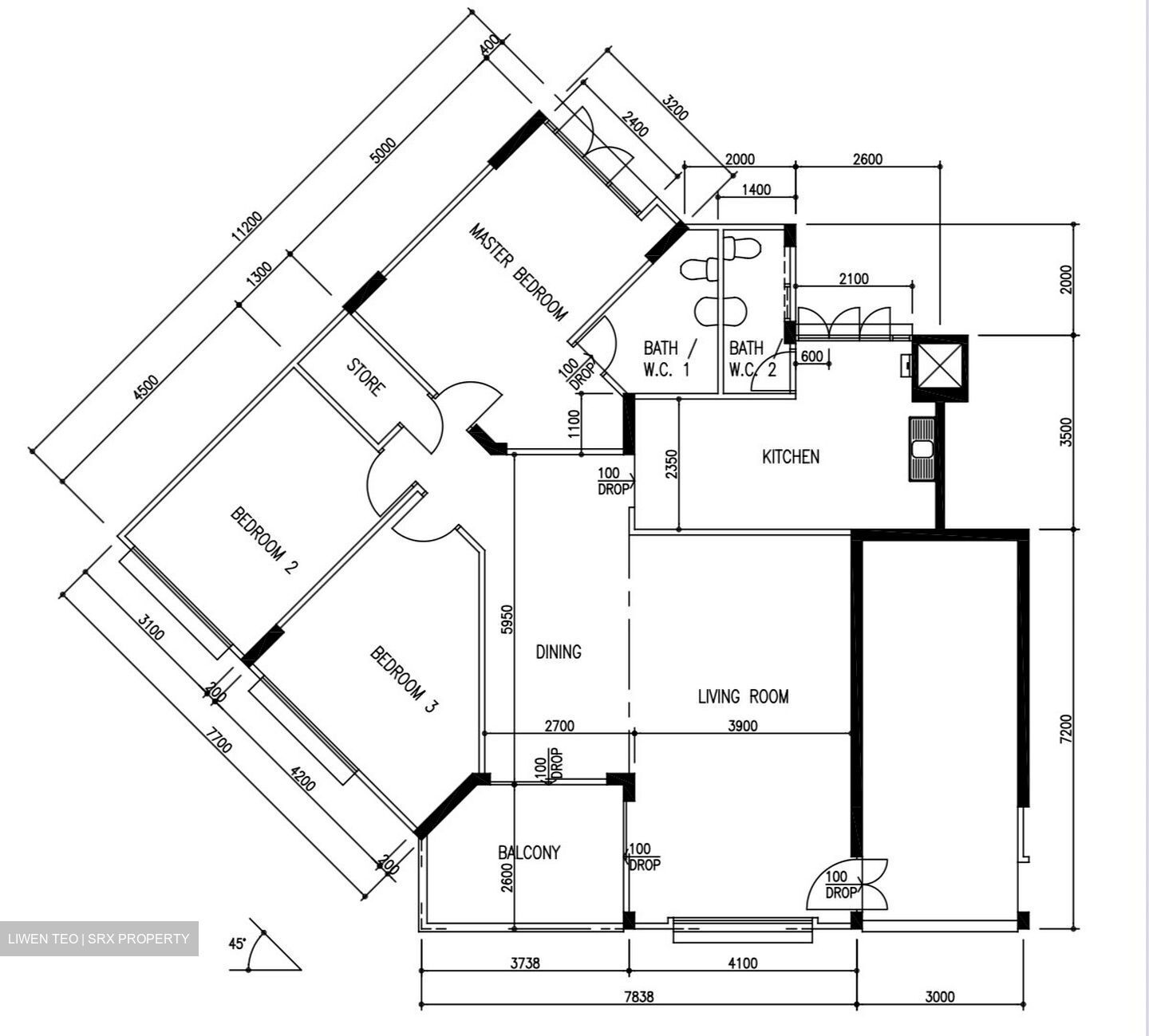 Blk 401 Hong Kah Court (Jurong West), HDB 5 Rooms #622831021